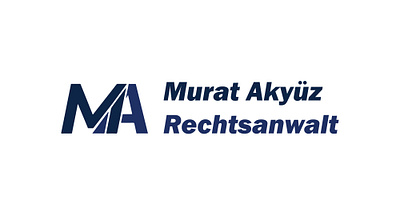 Murat Akyüz Rechtsanwalt Logo visual identity