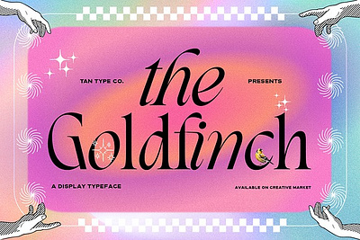 TAN - THE GOLDFINCH bold branding design elegant font elegant typeface font modern retro serif serif font serif type serif typeface stylish font tan the goldfinch vintage