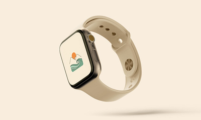 Minimalist Sunrise Over Mountains and Waves Logo Design branding designer graphic design identity logo mountain sunrise waves