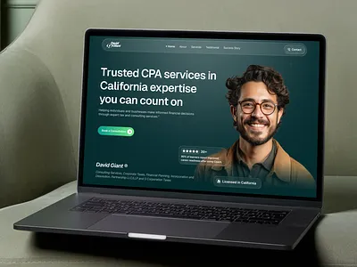 Personal Branding Website for CPA & Financial Advisor business advisor business coach business coach website career coach coach booking coaching landing page consulting website conversion driven corporate services cpa website design financial services website jabel landing page linkedin coach online coach personal branding website personal portfolio website professional services website tax consultant website design