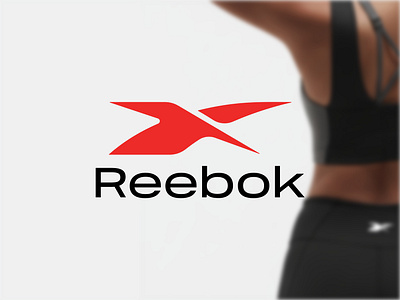 Reebok - Logo redesign, rebranding, brand identity abstract logo adidas brand identity branding letter x logo lettering logo logo design logotype minimalist logo mockup modern logo monogram nike rebranding reebok reebok logo simple logo sport brand typography