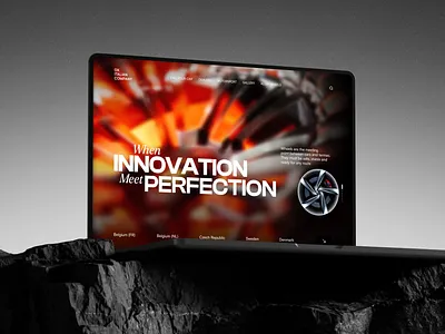 Futuristic Automotive Website Design automotive car car website clean ui concept design exploration futuristic hero exploration hero section innovation landing page minimal design modern design product design service website typography ui ui design web design website