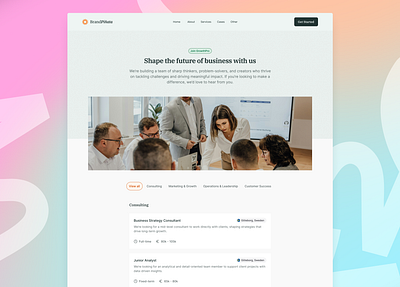 DailyUI Challenge #050 — Job Listings app branding career dailyui design graphic design job listings ui
