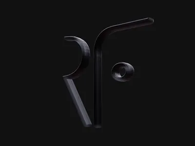 Rodrigo Fernando 3D Logo 3d