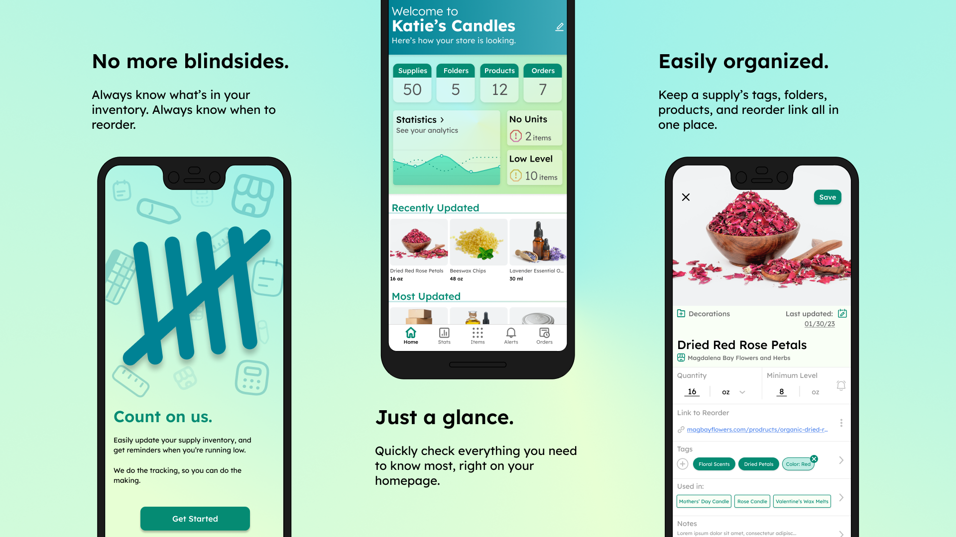 Supply Inventory Tracker app branding inventory tracker mobile ui ux vector