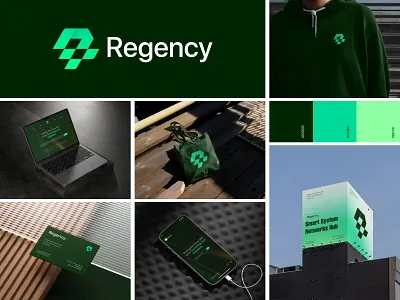 Regency Logo Branding Design agency logo brand identity branding corporate logo design icon identity letter letter logo logo logo designer logo maker logodesign logos r letter logo r logo typography vector visual identity