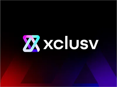 Modern x logo and animation agency animation app brand identity branding buiness creative design designer ecommerce gradient logo logo modern motion graphics sass startup tech technology x icon x mark