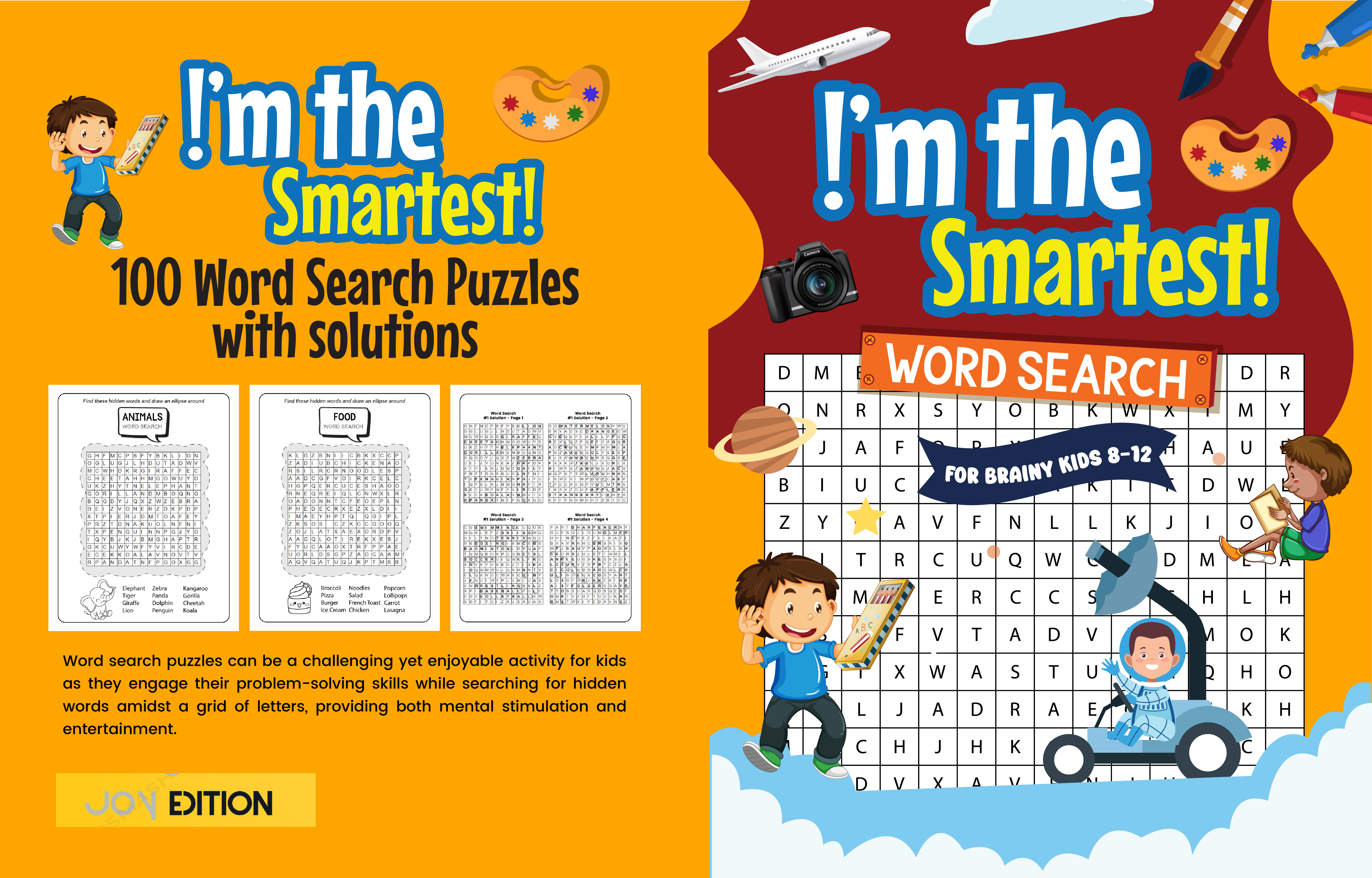 Example of Children’s Coloring Book Covers For Kdp