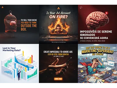 Fun & Engaging Social Posts 3d animation branding design graphic design illustration logo motion graphics social media post design ui