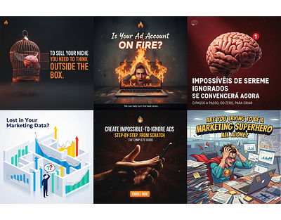 Fun & Engaging Social Posts 3d animation branding design graphic design illustration logo motion graphics social media post design ui