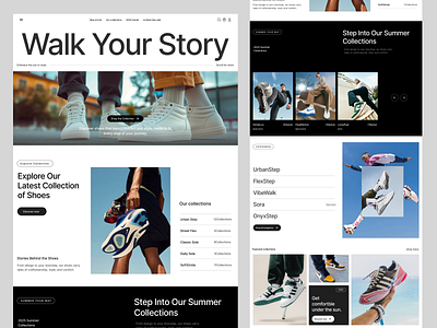 Shoes Ecommerce Website e commerce website ecommerce ecommerce design footwer landingpage minimal modern shoes online store ui online store product page shoes shoes design shoes ecommerce website design shoes landingpage shoes website store stylish stylish shoes website ui uiux design web design
