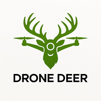 DROON DEER branding creative logo deer logo drone logo logo design logo inspiration minimal logo modern logo technology logo unique logo visual identity
