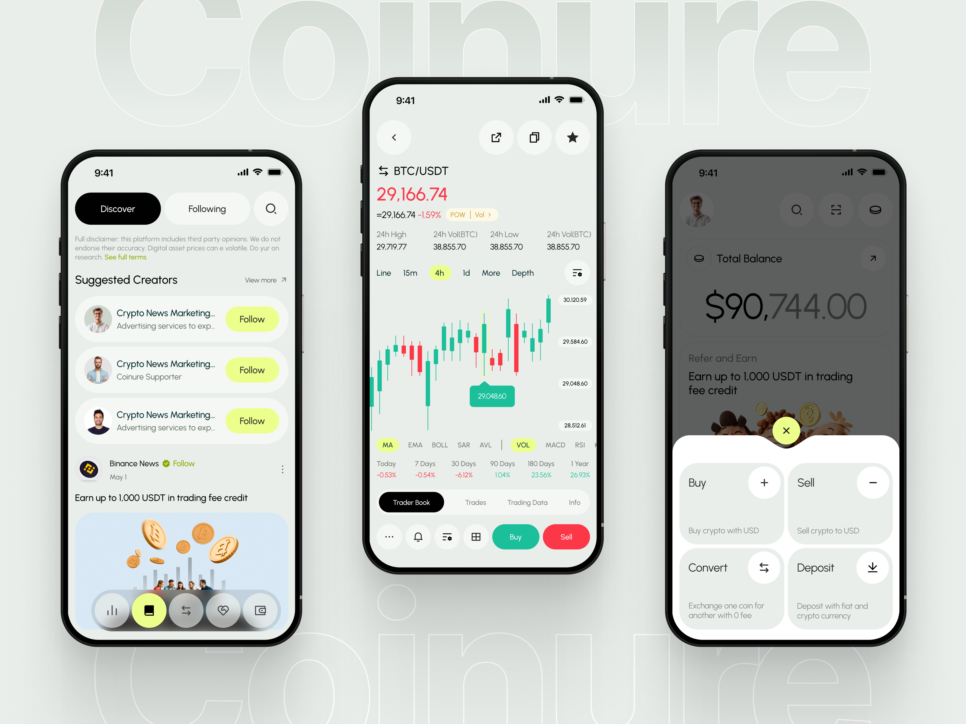 Crypto Details Screen UI UX App Design app design artxis bitcoin clean crypto finance fintech ios app minimal mobile product design trading transaction ui ui design wallet
