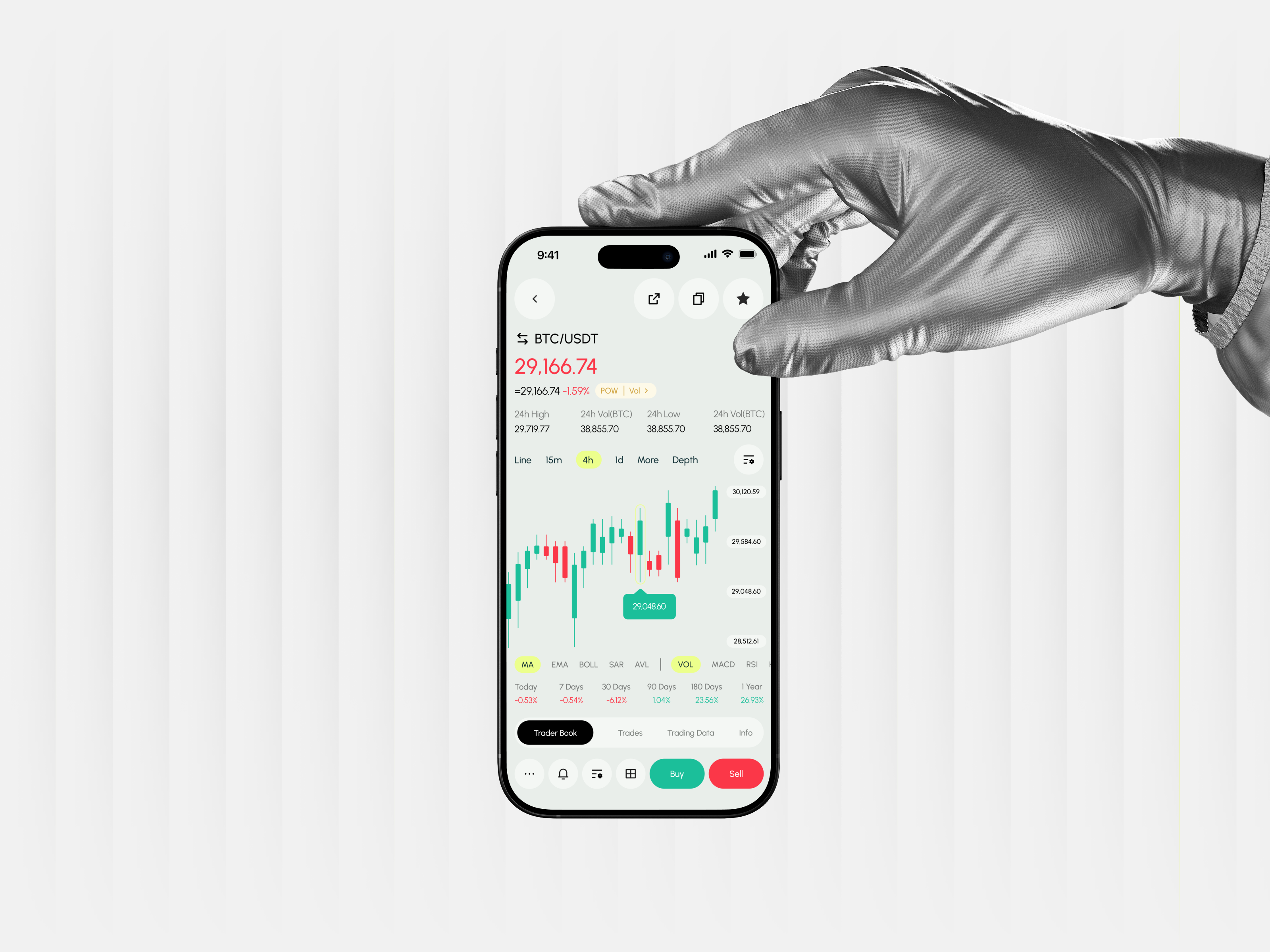 Crypto Details Screen UI UX App Design by Sujon Hossain for Artxis on ...