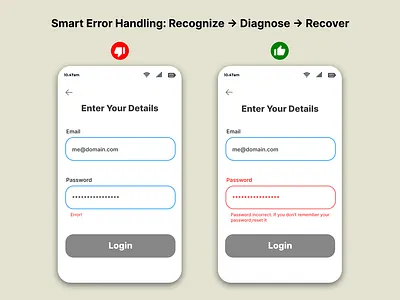 BAD VS GOOD UI DESIGN adobe photoshop adobe xd app design branding creativedesign dark ui design figma graphic design graphicdesign illustration letter logo logo logo design ui ui design uiux ux vector web design