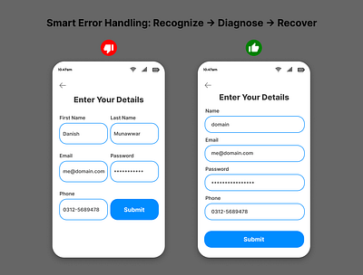BAD VS GOOD UI DESIGN adobe photoshop adobe xd app design branding creativedesign design figma graphic design graphicdesign illustration letter logo logo logo design ui ui design uiux ux vector web design webdesign