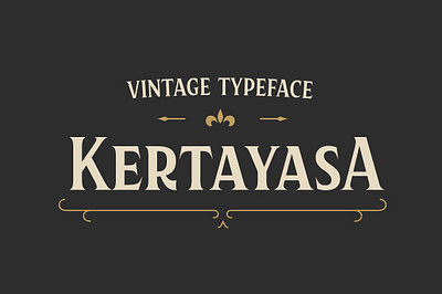 Kertayasa Typeface classic display elegant fonts kertayasa typeface logo logotype serif typeface vintage vintage logo