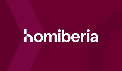 Homiberia | Logo Animation 3d animation animation brand animation brand identity branding branding design branding inspiration creative logo logo logo animation logo design real state real state branding simple logo ui ux visual identity