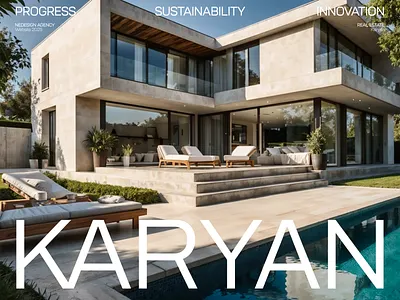 Responsive Web Design for Real Estate Brand 3d animation awwwards awwwards design branding design graphic design illustration inspiration inspo logo motion graphics ui