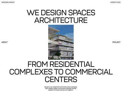 Clean & Minimalist UI for Corporate Website 3d animation awwwards awwwards design branding design graphic design illustration inspiration inspo logo motion graphics ui