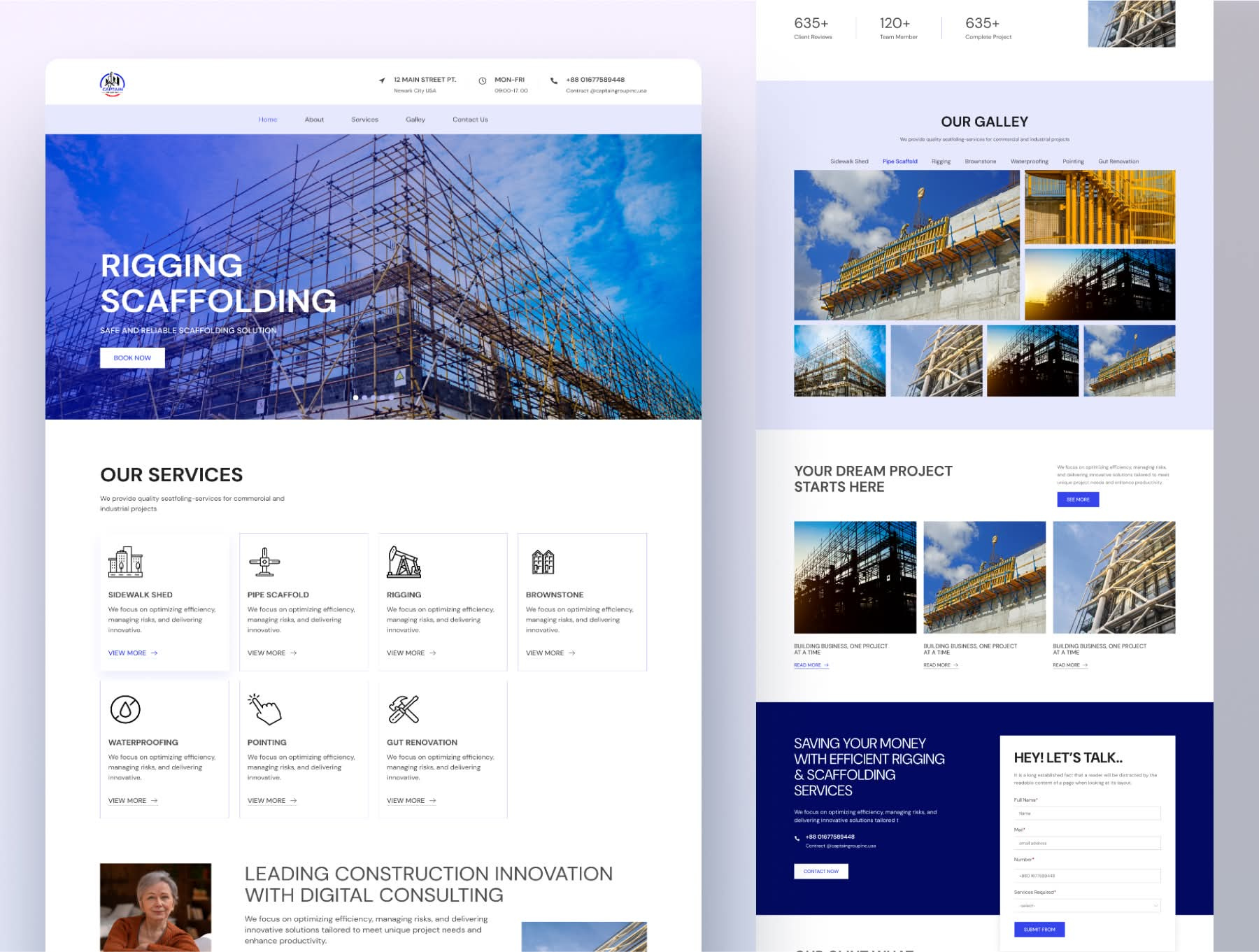 Example of Figma Website, Mobile App UI/UX Design