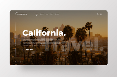 Travel agency figma graphic design ui ux web design
