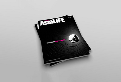 AsiaLIFE Magazine, Cambodia. art direction editorial design indesign photoshop print production typography