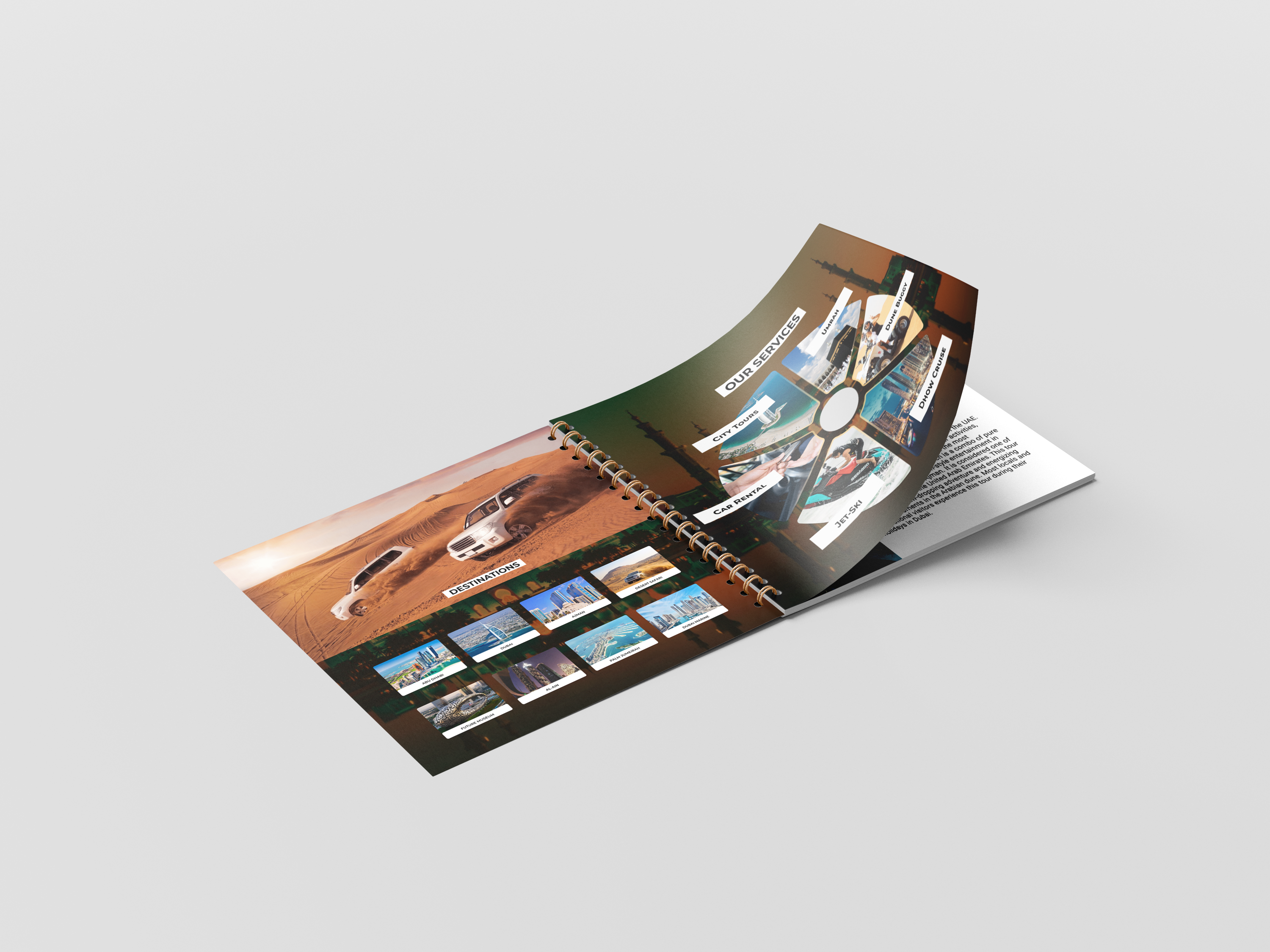 Travel Agency Business Profile brand identity branding business profile design graphic design logo