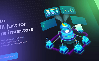 Hero Section UI Animation | Custom Lottie 2d animation custom demo hero explainer hero animation hero section interactive lottie landing page lottie lottie hero product demo rive saas animation saas explainer stripe animation ui animation