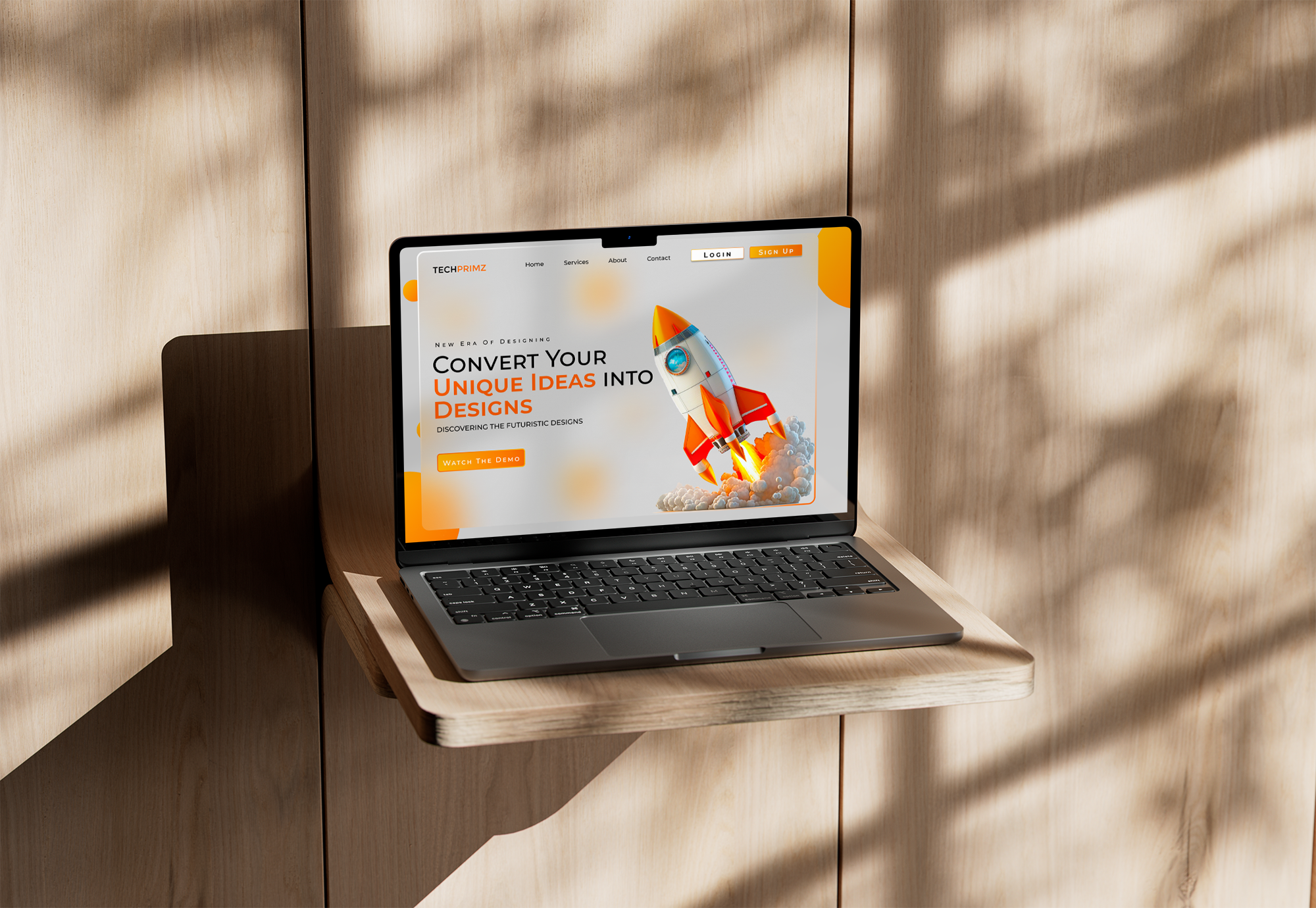 Example of Highly Converting Landing Page Design