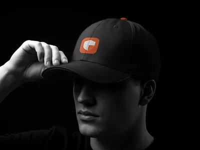 Cap Logo Mockup – Modern Branding Presentation 3d animation branding design graphic design illustration logo motion graphics ui vector