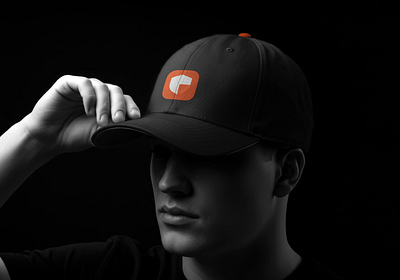 Cap Logo Mockup – Modern Branding Presentation 3d animation branding design graphic design illustration logo motion graphics ui vector