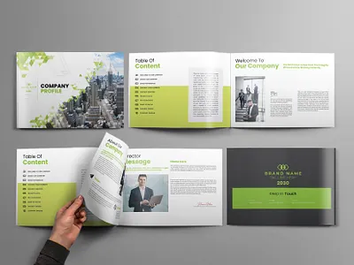 Company Profile Design case study