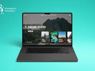 Revamp Wonderful Indonesia Website landing page revamp travel ui ux website