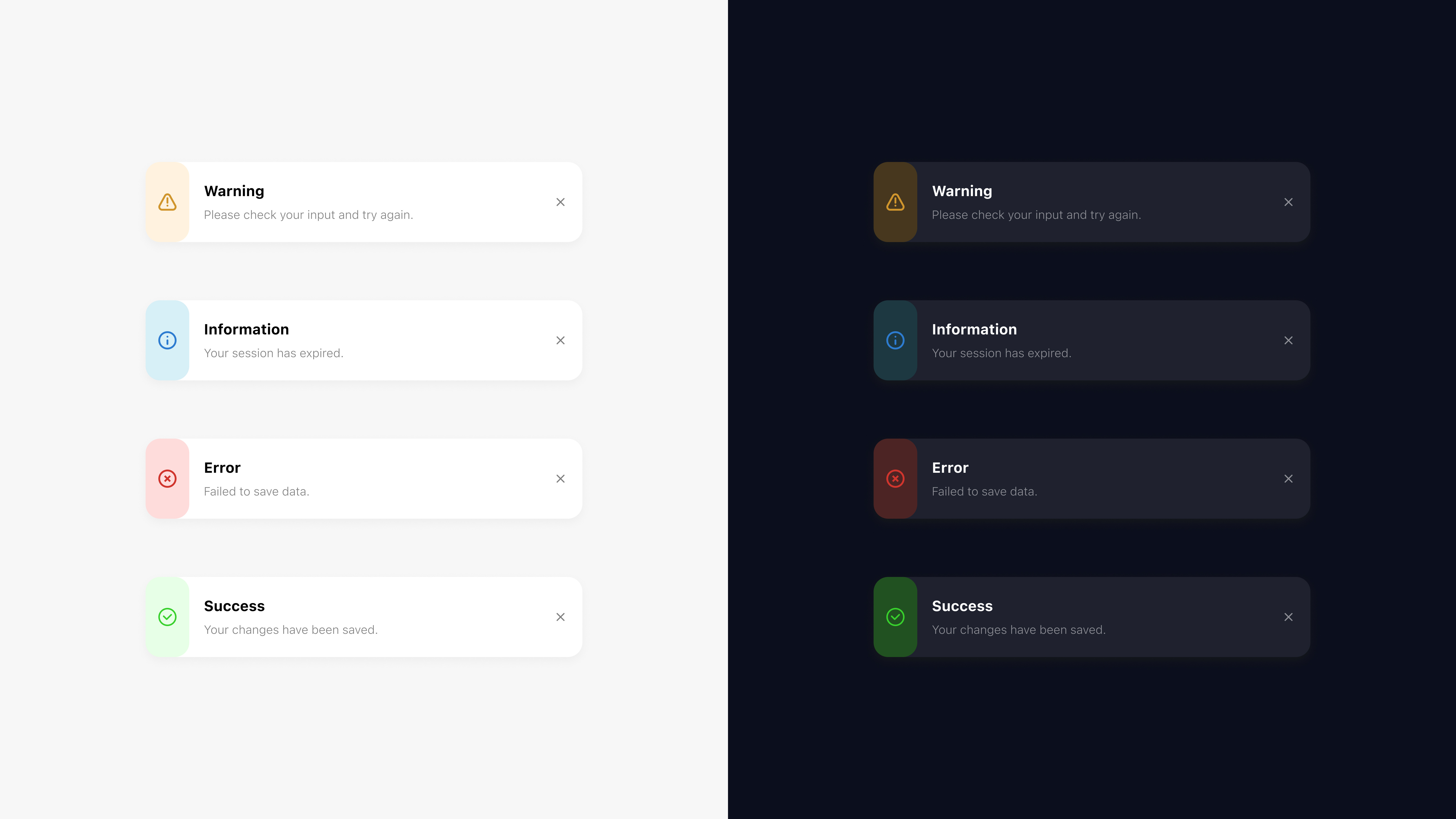 UI Components - Toast Message design desktop saas saas toast saas toast message toast toast message ui uiux web app web design web desktop app