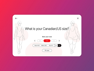 Size module ui ux
