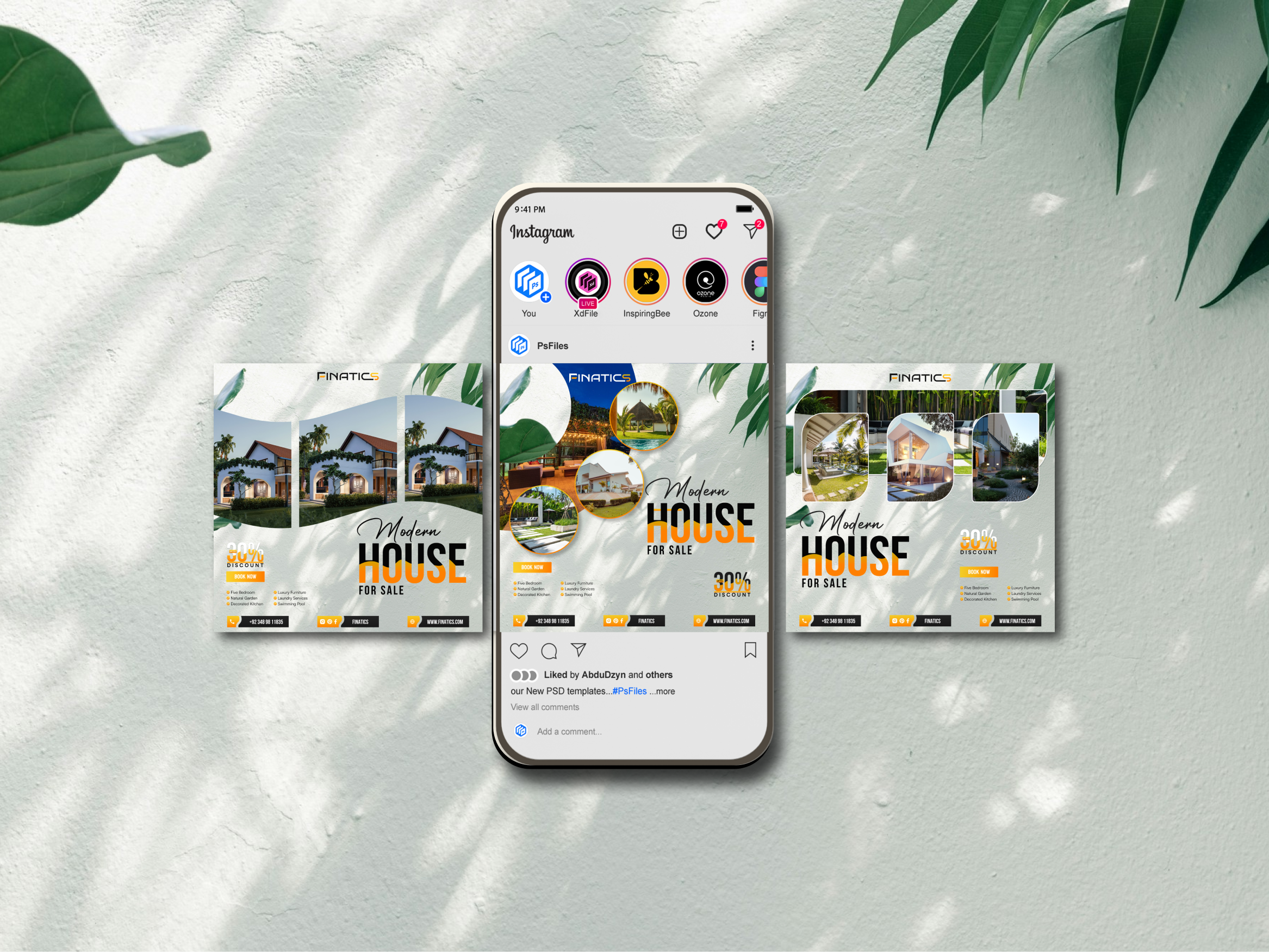 Social Media Design for Real Estate ads brand identity branding facebook designs instagram ads social media designs