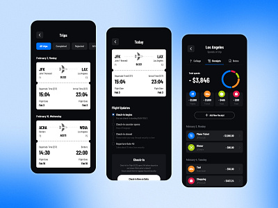 Flight Tracker App appdesign cleanui flightapp flighttracker mobileapp mobiledesign trackflights travelapp traveldesign travelux ui uidesign userexperience ux uxinspiration
