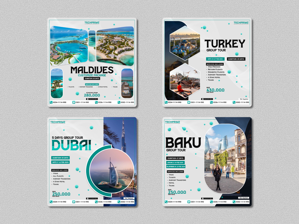 Example of Social Media Post Designs