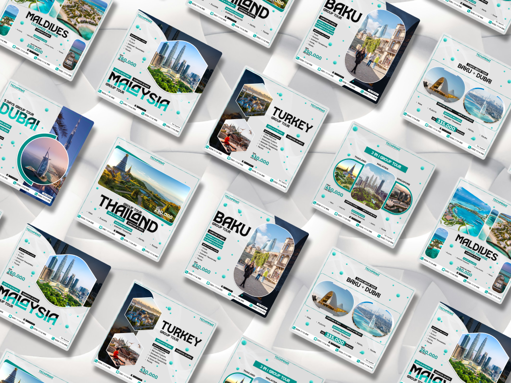 Example of Social Media Post Designs