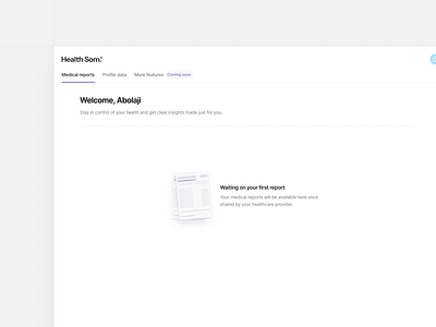 Empty state dashboard design ui uiux
