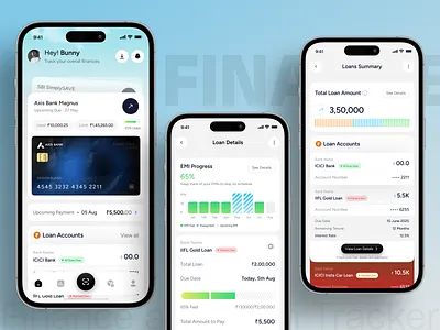 Finance Application Design app design appui banking app design design finance app finance design ios ios design loan app design ui uidesign uiux ux