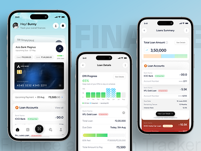 Finance Application Design app design appui banking app design design finance app finance design ios ios design loan app design ui uidesign uiux ux