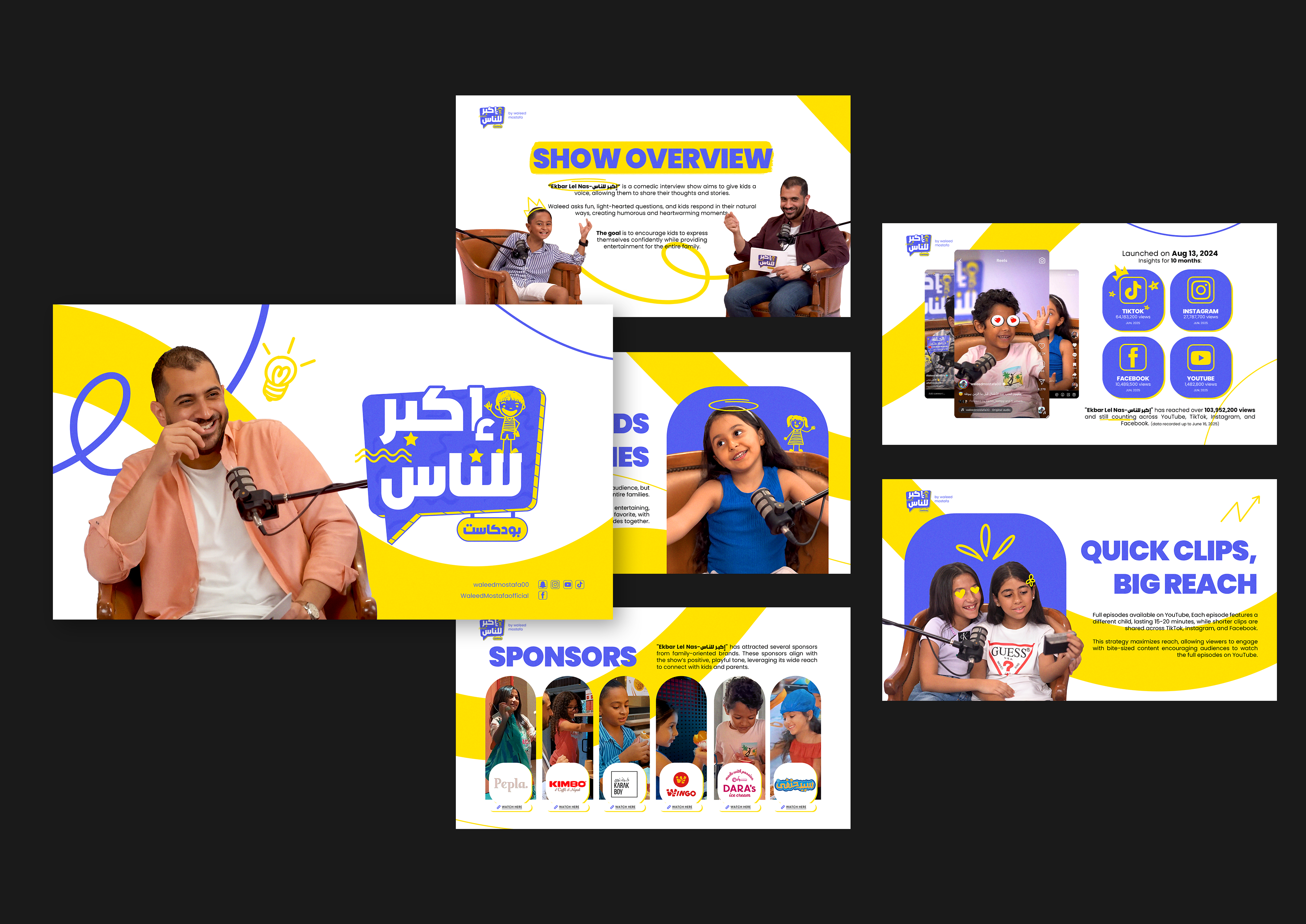 Example of Modern Pitch Deck Business Presentation