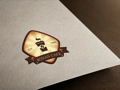 Cafe Logo brand brand identity branding design graphic design logo stationary