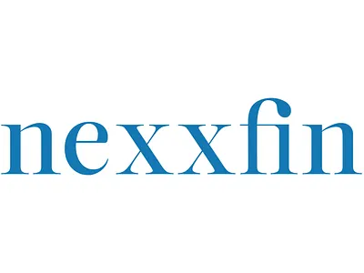 Nexxfin word minimal logo digital ready