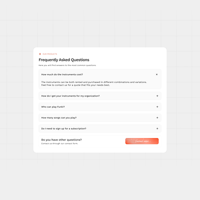 FAQ design faq ui ux