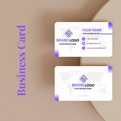 Unique Business Card || Name Card branding business card corporate creative customizable design editable graphic design modern modern design name card official card personal card print ready private card professional unique unique design vector visiting card