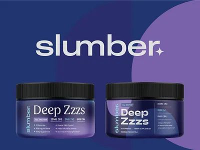 Slumber / Branding & Packaging Design 3d balance branding cbd cbn health hemp label logo medicine nigth nutrition packaging packaging design supplement ui vitamins wellness