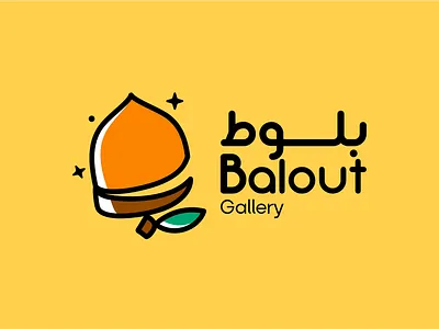 Balout Gallery logo design branding graphic design logo